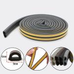 Multifunction EPDM Rubber Seals Self Adhesive Foam Weatherstrips Draught
