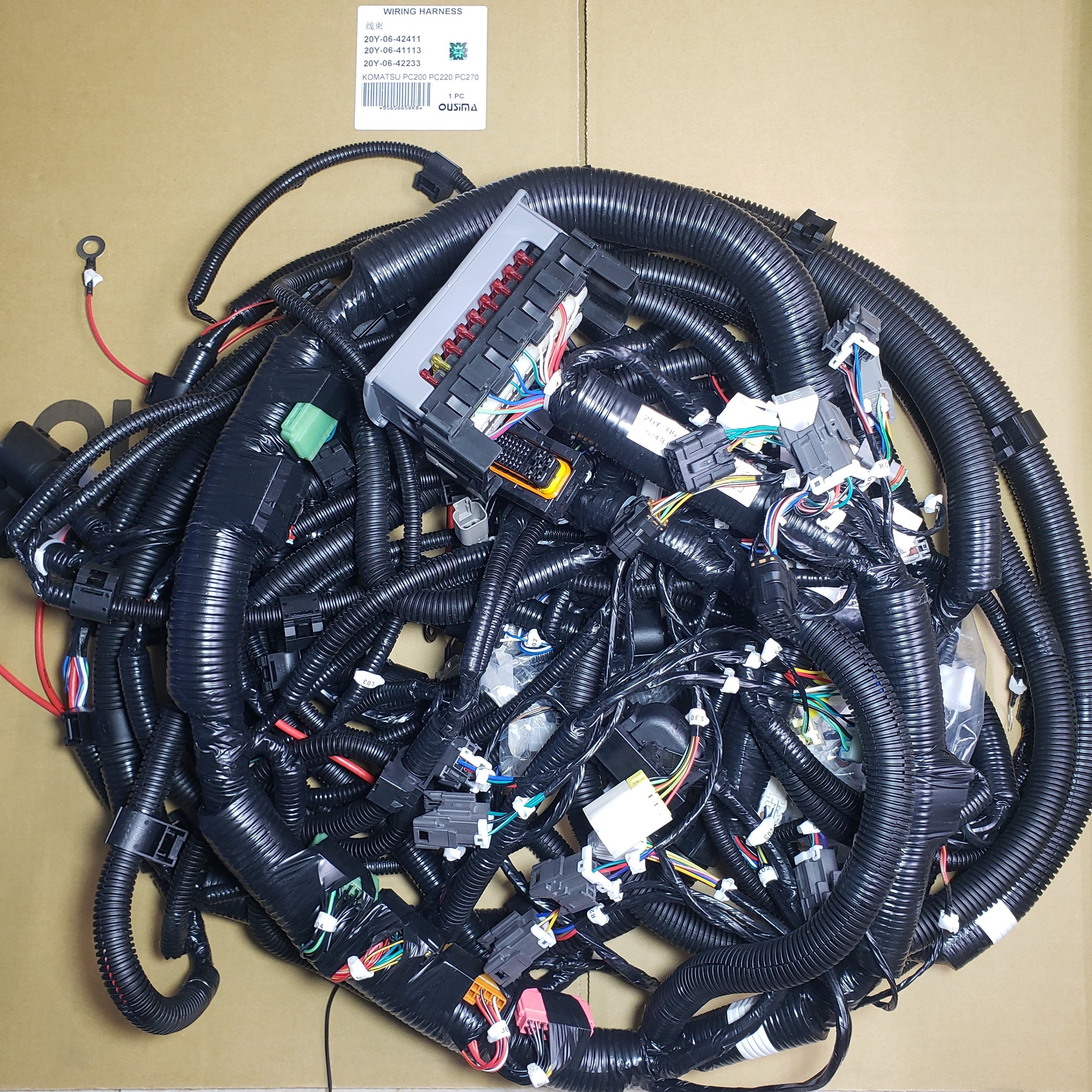 Wiring Harness 20Y-06-42411 20Y-06-41113 20Y-06-42233 For KOMATSU PC200 PC220 PC270