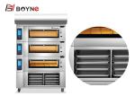 Liquid Crystal Display LCD Screen Three Deck Oven Trays Size 400*600mm