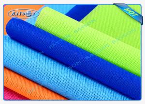 Quality Green / Blue Package Material Pp Non Woven Fabric Spunbond 80gsm Various Colors wholesale