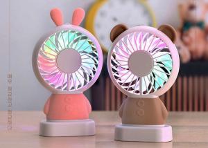 Quality Linglong Rabbit fan usb rechargeable promotional plastic hand held fan wholesale