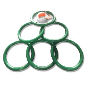 Quality VMQ FKM FPM Valve Rubber Seal Green Waterproof O Rings Seal For Multi-Purpose Airtight wholesale