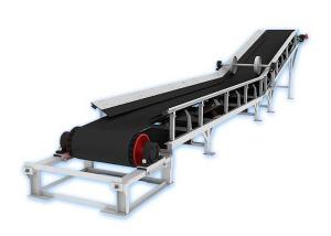 Quality Dry Sand Mining Inclined Belt Conveyor Fully Enclosed 70-278 Ton Per Hour wholesale