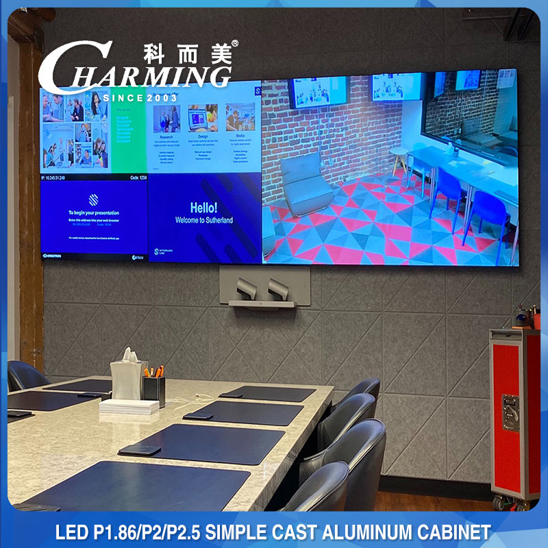 Indoor Watching Big Screen LED Video Wall Display Fixed Installation 3840Hz Ip45