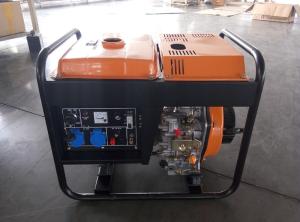 Quality AC Single Phase Open Diesel Generator 3KW Max Power , 640*480*530mm wholesale