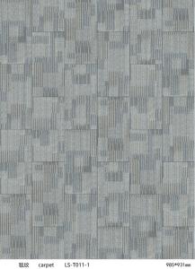 Quality Fireproof Carpet Vinyl Flooring Waterproof Eco Friendly Unilin Click GKBM LS-T011 wholesale