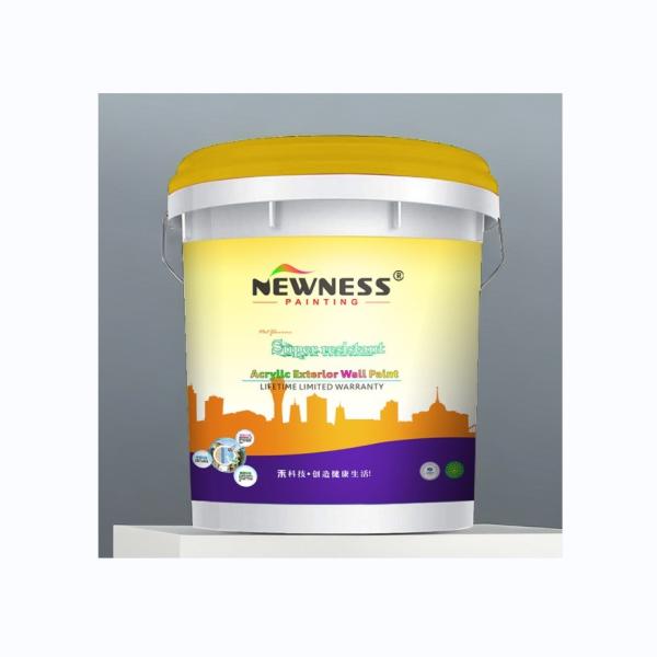 Exterior Latex Coating Best Asian Washable Finish Acrylic Waterproof Siding
