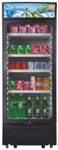 Quality 350L Upright Display Fridge , Auto Defrost Refrigerated Display Cooler wholesale