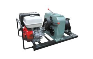 Quality Stainless Steel Cable Winch Puller With Gasoline Engine Powered 5RPM wholesale