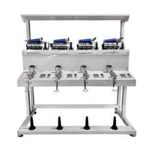 Quality 60W Yarn Winding Machine , 4 Heads Thread Rewinding Machine wholesale
