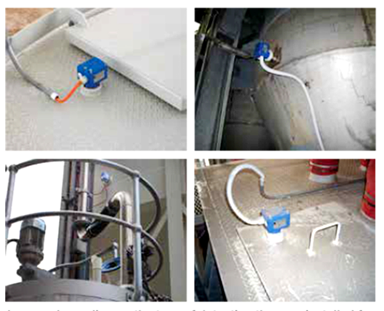 IP65 Protection Paddle Rotating Level Meter For Cement Tank Material Level Monitoring