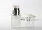 30ml Frosted Glass Lotion Bottles Empty Vacuum Pump Airless Bottles for alcohol