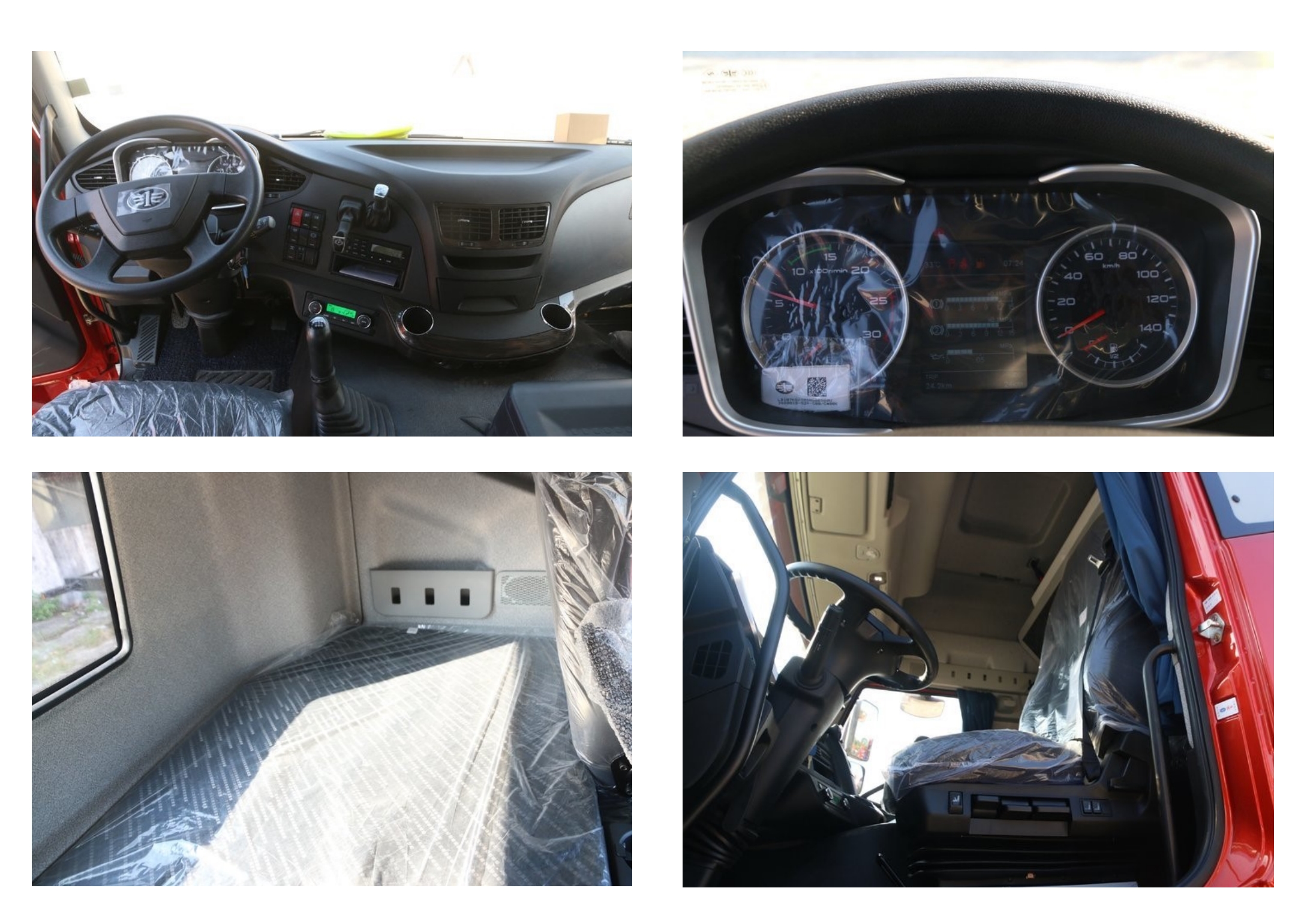FAW J6P Jiefang Tractor Truck 6x4 Heavy Duty Tractor Unit Engine Used Trucks for Heavy Cargo Transportation