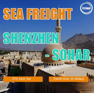 Quality International Logistics By Sea From Dalian To Sohar Oman wholesale
