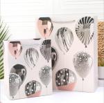 ODM Shopping Gift Bag Clothing Birthday Balloons Printing Logo Ivory Board Paper