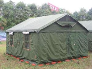 Quality 4 Season Outdoor Canvas Tent Customized Sizes With Good Tear Resistant wholesale