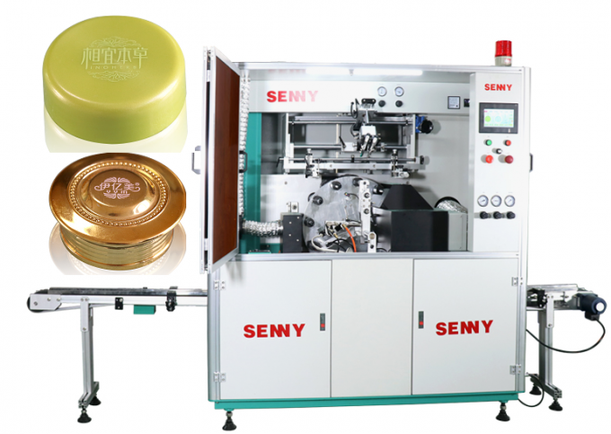 CE Flat Screen Printing Machine , 5000pcs/Hr Automatic Silk Screen Printer 0
