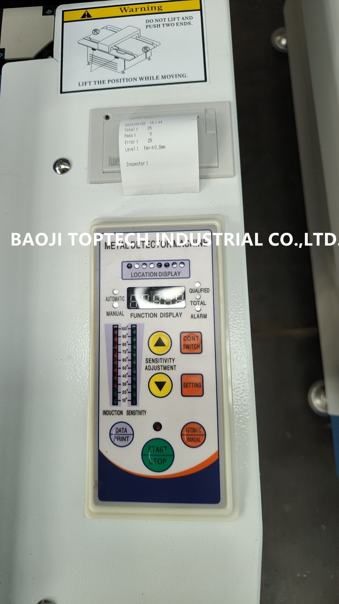 needle detector JC-600/100 for cloths,garment,shoes,textile inspection