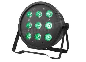 Quality Fashionable Led Dj Lights , Plastic 9pcs 10W RGBW Led Par Can Stage Lights LED Wash par stage light wholesale
