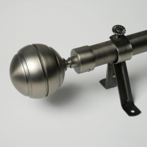 Quality 16mm Home Decorations Plating Retractable Pipe Curtain Rods wholesale