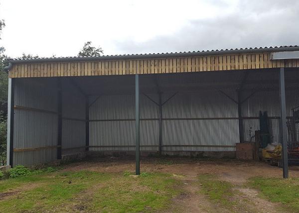 Cheap Length 1m Prefabricated Light Alkyd Painting Steel Building Structure for sale