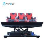 Electrical System 5D Movie Theater For Indoor Commercial Amusement Park Screen