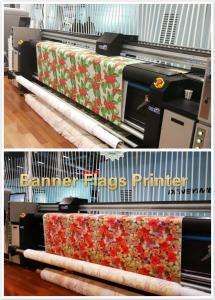 Quality 1800DPI Textile Digital Printing Machine Large Format Dye Sulimation Ink Printer wholesale