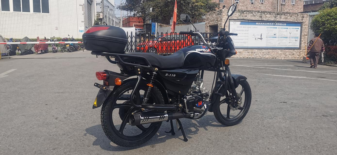 Chinese electric gasoline motor bike street 49cc 125cc 4 stroke moped electric motorcycle alpha 110cc