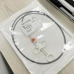 Disposable Rotatable Endoscopic Hemoclip With Straightening Wire
