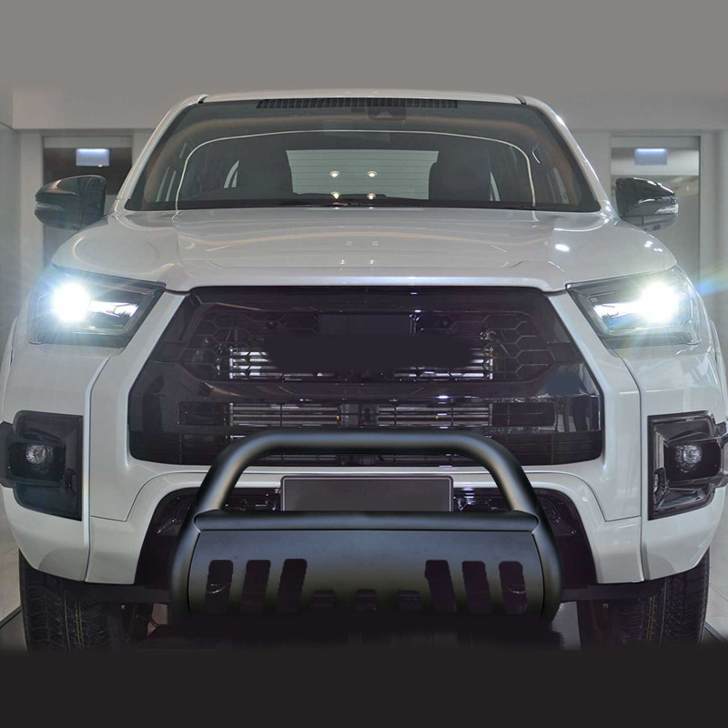 Textured black Truck Bull Bar For Mitsubishi Triton L200
