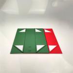 Folding Magnetic Cardboard Paper Gift Box With Ribbon Handle For Jewelry Cuttery