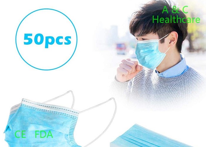 Adults Children'S Disposable Face Mask For Sickness Public Place Use