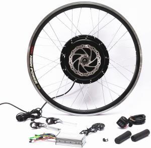 Quality Optional Electric Bicycle Front Hub Conversion Kit 55-65km / Hour Full Speed wholesale