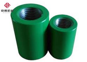 Quality Rolled Threaded Rebar Connectors , Upsetting Rebar Coupler Epoxy Coating wholesale