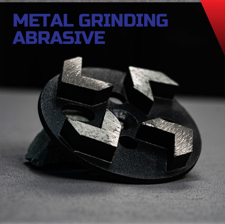 Metal Bond Diamond Polishing Double Arrow Segments for Concrete Polishing Grit 80
