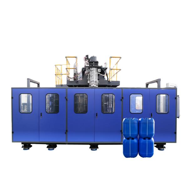 20L Drum Plastic Blow Molding Machine Two Station Container Manufacturing