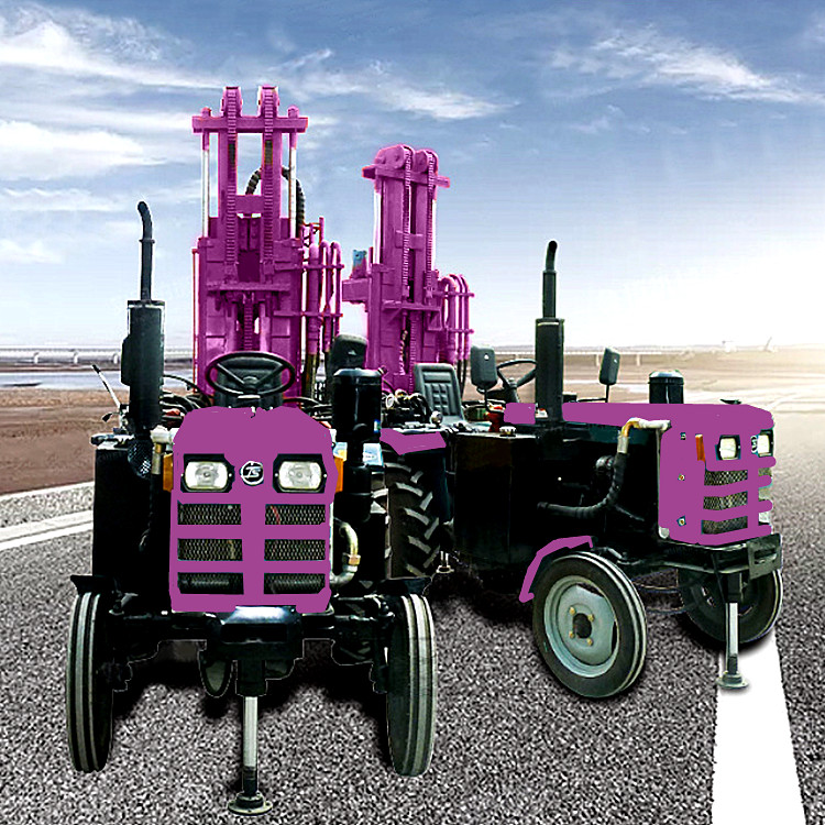 Tractor Mounted Water Well Drilling Rig Hydraulic Borehole Water Well Drill Machine