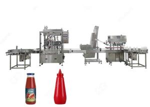 Quality Small Scale Tomato Sauce Filling Line Tomato Paste Filling Machine wholesale