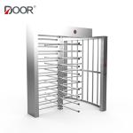 Single Channel Automatic Door Entrance Access Control Gate Full Height Turnstile