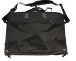 Black 1200D Oxford Fabric Men's Suit Garment Bags With Pockets For Shoulder