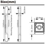 Infrared Light Curtain Sensor 1m 4 Beams