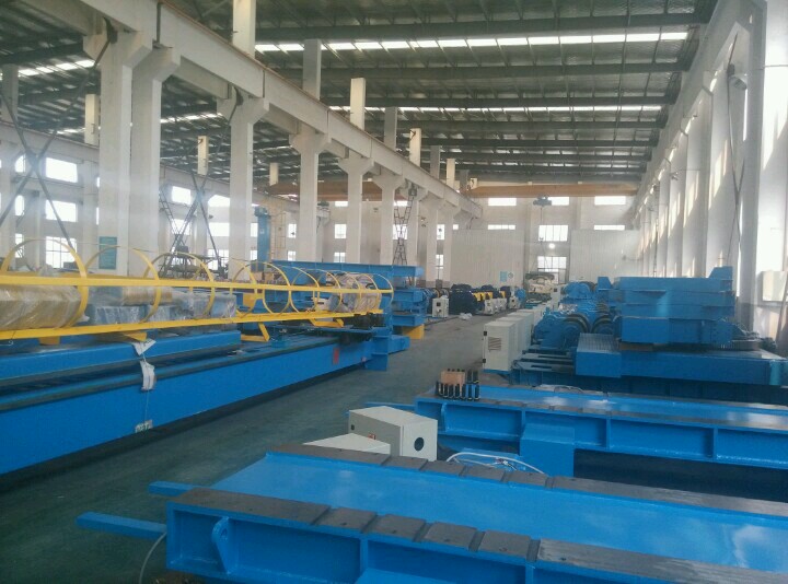 Dual Head Dual Wire Weld Manipulator For T Type Stiffening Ring SAW Welding