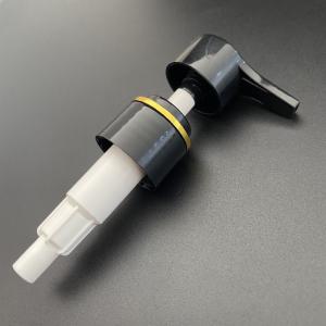 Quality 2cc 4cc Output Ribbed Screw Cap Lotion Dispenser Pump for White Shampoo and Body Wash wholesale