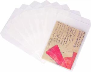 Quality Customized Glassine Paper Envelopes For Invitation Wedding Pictures wholesale