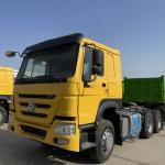 SINOTRUCK 371 375 HP HOWO Tractor Truck With WEICHAI Head And Maximum Torque