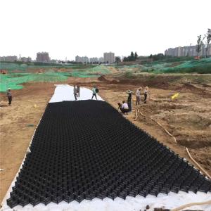 Quality ASTM GRI GM13 Standard 50mm Height HDPE Geocell for Driveway Foundation Reinforcement wholesale