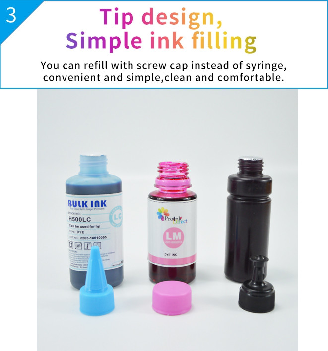 Anti Oxidation CYMK Color 70ML Art Pigment Ink