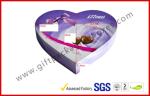 Heart-Shape Lecote Chocolate Gift Packaging Boxes With Food Grade Printing ,