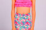 6-14 Years Old Child's Mermaid Tail Costume 80% Spandex 20% Polyester
