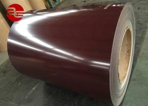 Quality 0.12mm Thickness Prepainted GI Steel Coil / PPGL Color Coated Galvanized Steel Sheet wholesale